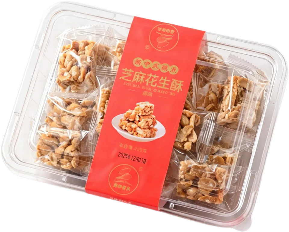 芝麻花生酥